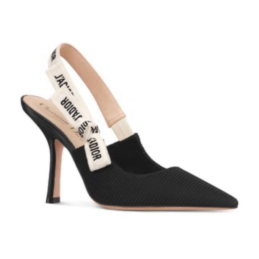 DIOR J'Adior Technical Fabric Slingbacks